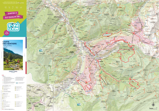 CARTE DES SENTIERS (en vente 2€ à l'accueil de l'office de tourisme)