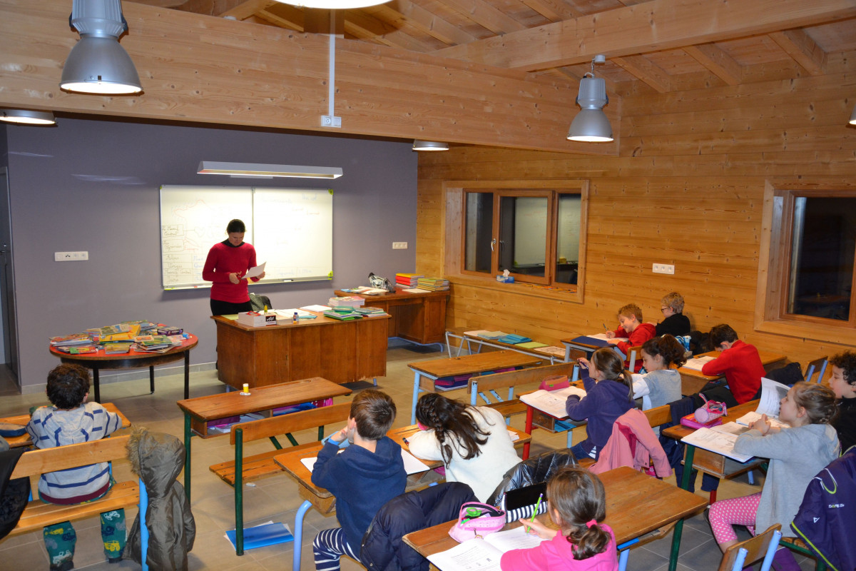 Salle de classe Pointe de la Gay